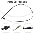 thumbnail image 1 of Fit For Bowden Cable Cable Drive Cable 464 484 534 TR 81001143 Lawn Mowers, 1 of 10