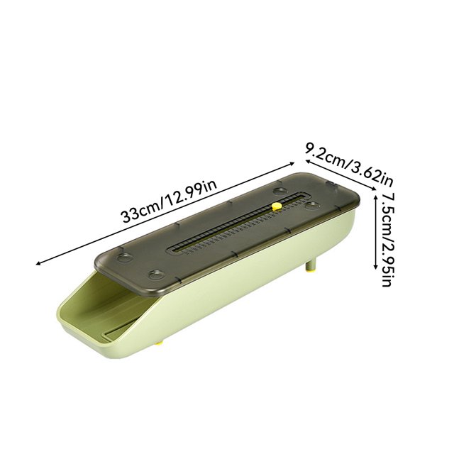 Panier de Rangement Boîte à Ufs Roulant Automatique Multicolore Base Fine Gadget de Cuisine Grande Capacité Conteneur Empilable pour Ufs Bleu
