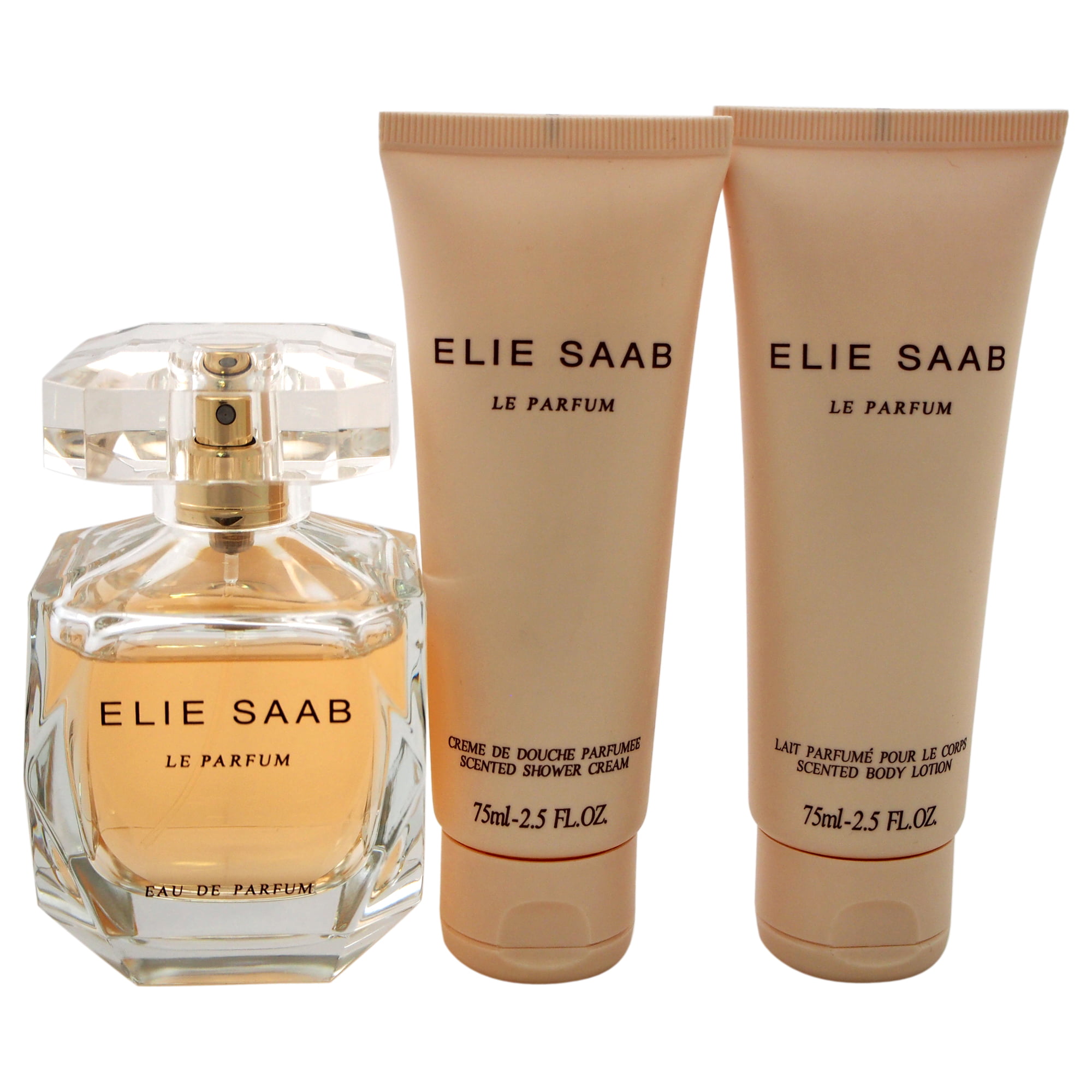 albue insekt lokal Elie Saab Elie Saab Le Parfum 3oz Eau De Parfum Spray, 2.5oz Scented Body  Lotion, 2.5oz Scented Shower Cream 3 Pc Gift Set - Walmart.com