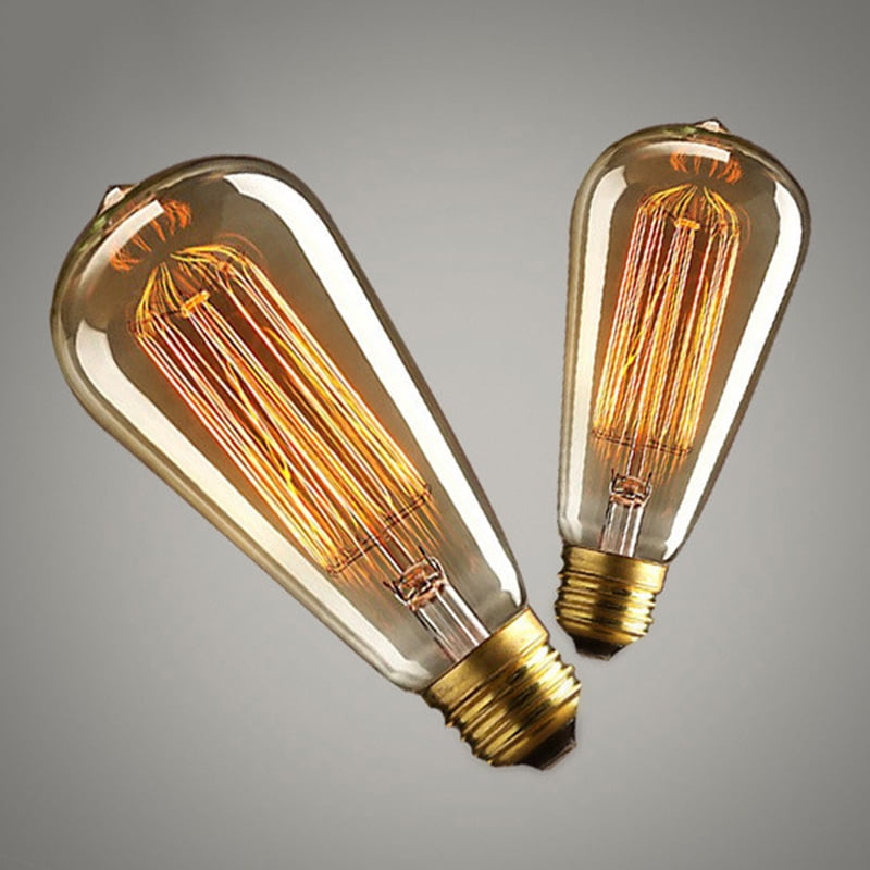 E27 40W Vintage LED Edison Bulb Filament Light Home Deco Warm White 220V Lamp HL 