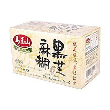 NineChef Bundle – Greenmax (Mayushan) Black Sesame Cereal – 7.35oz (3 Bag) + 1 NineChef ChopStick