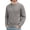Gray, variant on Iyufng Men's Crew Neck Cable Knit Sweater Raglan Long Sleeve Textured Knit Pullovers Warm Casual Winter Knit Tops