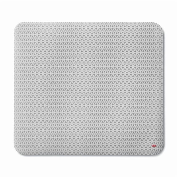 3M MP114-BSD1 9 in. x 8 in. Precise Mouse Pad with Nonskid Back - Gray Bitmap