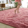 thumbnail image 5 of TWINNIS Soft Indoor Fluffy Area Rugs Shaggy Floor Carpets for Living Room Bedroom Nursery Room ,6'x9',Blush, 5 of 6
