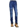 thumbnail image 1 of Skylinewears Jeans de Protection pour Femmes avec Doublure en Aramide et Coussinets, Bleu, W30-L29, 1 of 6