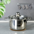 thumbnail image 3 of TreasureGurus Heat-Resistant Light-Brown Cork Pot Holders (2 Count), 3 of 8
