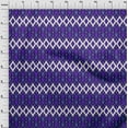 thumbnail image 4 of oneOone Rayon Purple Fabric Ikat Quilting Supplies Print Sewing Fabric By The Yard 56 Inch Wide, 4 of 4