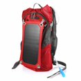 thumbnail image 2 of Solar Charging Bag, 6.5W Solar Panel USB Output Waterproof Multifunctional Solar Backpack  For Travel For Outdoor Activities For Business, 2 of 8