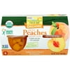 (4 pack) (4 Pack) Field Day Fruit Cups Organic Yellow Cling Peaches Diced 4 Ounce, 4 Ct
