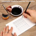thumbnail image 4 of LOONENG Ruling Pen for Masking Fluid, Designed for Cartography, Calligraphy, Fine Line Drawing and Technical Drawings, Suitable for Use with Masking Fluid, Drawing Ink, Indian Ink and Gouache, 4 of 4