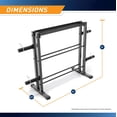 thumbnail image 2 of Weight Storage Organizer Racks for Dumbbells  Kettlebells  Weight Plates, 2 of 7