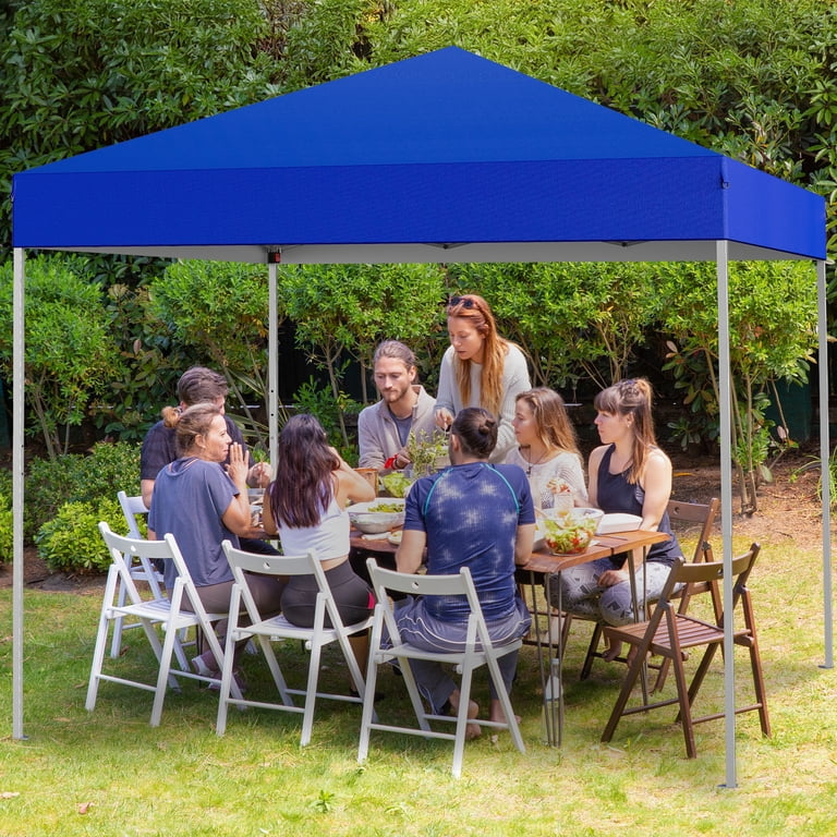 GVDV Canopy Tent 10x10 ft, Easy Setup Straight Leg Outdoor Shade
