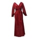 thumbnail image 3 of Vestido de noche para mujer, moderno vestido de lentejuelas con cuello en V para boda, fiesta de noche M, 3 of 9