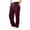 P104-Wine, variant on UAYOTSE Boys' Cargo Sweatpants Kids Drawstring Athletic Performance Jogger Pants Open Bottom Pants with Pockets(P97-AG,7-8 Years)