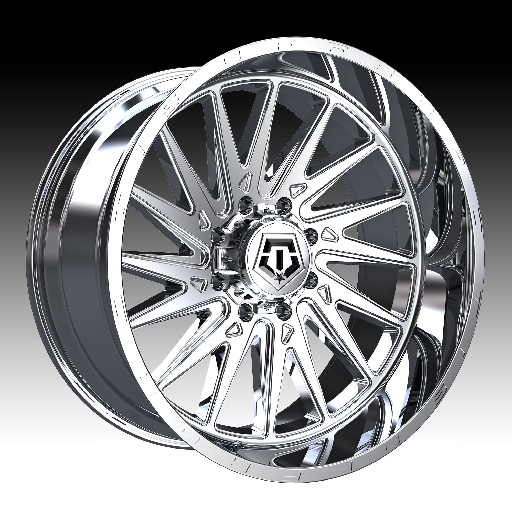 TIS 547C Chrome 20x10 5x150 19mm (547C2105019)
