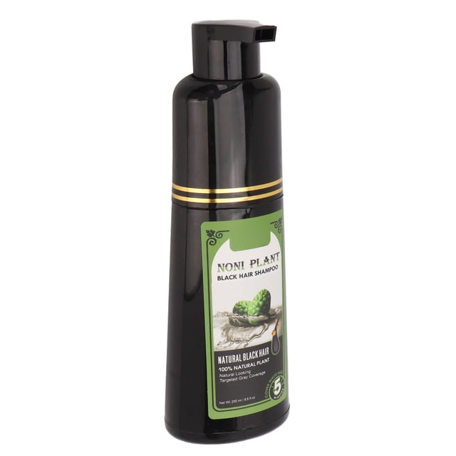 Champú De Color De Cabello, Ingredientes Seguros Para El Champú Negro De Pelo Negro Moribundo Fácil De Usar Para El Hogar