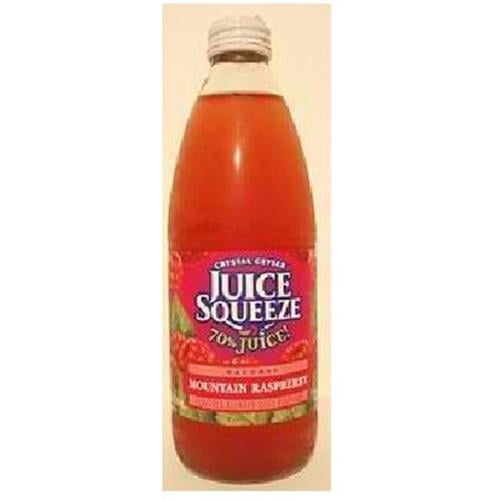 Crystal Geyser Juice Squeeze Mountain Raspberry Juice, 12 Fl. Oz., 4