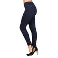thumbnail image 2 of Lildy Women's Denim Jeggings, Stretchable Cotton Blend, Denim, Small-Medium, 2 of 5