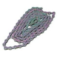 thumbnail image 3 of Tbest Colorful Chain,Mountain Bike Chain,11 Speed Mountain Bike Colorful Chain For Road Bicycle Cycling Accessory With Link Connector, 3 of 8