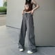 thumbnail image 5 of Gibobby Pantalones deportivos de mujer Pantalones Cargo holgados para mujer, pantalones de chándal de Hip Hop, pantalones de pierna ancha holgados informales(Gris,M), 5 of 5