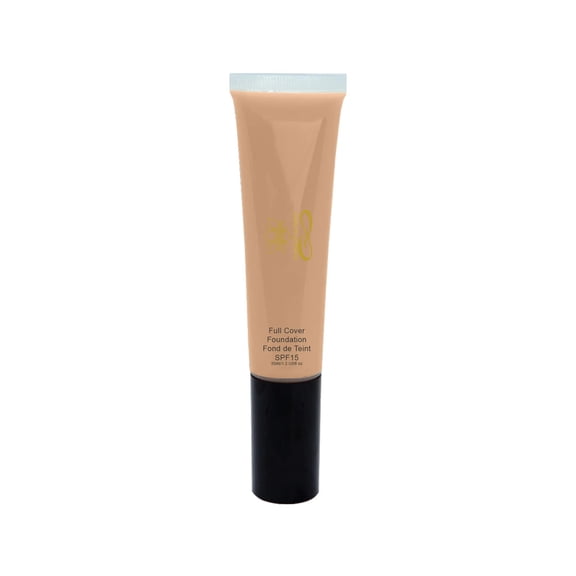 Makeup-Street Face Full Cover Foundation - Seashell Color Matte Finish Paraben Free Come in Tube 1.0 fl oz