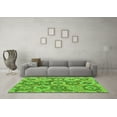 thumbnail image 3 of Ahgly Company Indoor Round Southwestern Green Country Area Rugs, 6' Round, 3 of 4