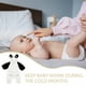 thumbnail image 2 of Body de invierno con diseño de panda para recién nacidos, niños y niñas, adorable ropa de felpa de manga larga, cálida y acogedora para clima frío, 66 cm, 2 of 7