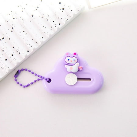 

MINM Lovely Cloud Portable Small Art Knife Student Unwrapping Express Package Small Knife Cartoon Mini Office Paper Cutter