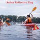 thumbnail image 5 of Flaros reflectantes reflectantes de 4pcs flaros de advertencia de kayak con cintas para kayak canoa sup, 5 of 7