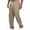 Khaki, variant on Mens Casual Spring Summer Baggy Pants Elastic Waist Drawstring Chinos Pants Open Bottom Wide Leg Athletic Track Pants Twill Trousers with Pockets Big and Tall Size S-3XL Khaki