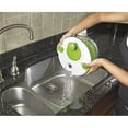 thumbnail image 3 of Kitchen Salad Spinner Large 5L Capacity - Manual Lettuce Spinner With Secure Lid Lock & Rotary Handle - Easy To Use Salad Spinners With Bowl, Colander & Built-in Draining System (Green), 3 of 5