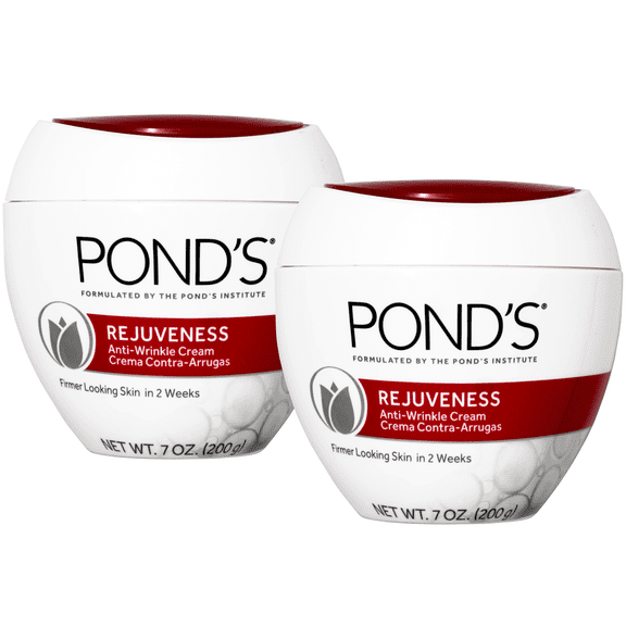 Pack of (2) Unilever Ponds Rejuveness Anti-wrinkle Cream - 7 Oz