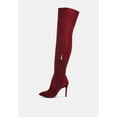 thumbnail image 4 of TSARINA Burgundy Zip Around Long Boot, 4 of 6