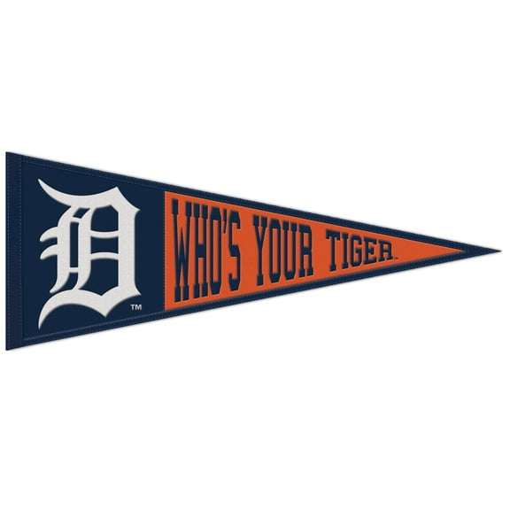 WinCraft Detroit Tigers 13" x 32" Slogan Pennant