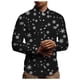 thumbnail image 1 of Camisa de manga larga con estampado navideño para hombre, top versátil informal a la moda para hombre Pompotops  oipoqjl27141, 1 of 6