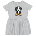 thumbnail image 3 of Inktastic Bernese Mountain Dog Girls Toddler Dress, 3 of 5