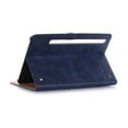 thumbnail image 6 of ELEHOLD Flip Leather Case for Samsung Galaxy Tab S8 (X700/X706) Tab S7 (T870/T875) Kickstand Function Card Slots Shockproof Scratch Resistant Folio Slim Leather Case,Blue, 6 of 6