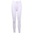 thumbnail image 4 of Dewadbow Women Denim Pencil Stretch Casual Skinny Pants High Waist Trousers, 4 of 5