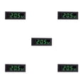 thumbnail image 2 of Maytalsory Car Clock Voltmeter Universal and Durable Accessories Green 58x22mm 5Set, 2 of 6