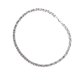 thumbnail image 1 of Sonducket Cadena de suéter Titanio Acero Brillo Cadenas de vestir Crossover Multi-deck Hollow Punk Collar Rock Christmas Accesorios de disfraces Color Acero 60x0.6 cm Sonducket AP015098-06, 1 of 6