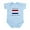 Sky Blue, variant on CafePress - Half Dutch Body Suit - Baby Light Bodysuit, Size Newborn - 24 Months