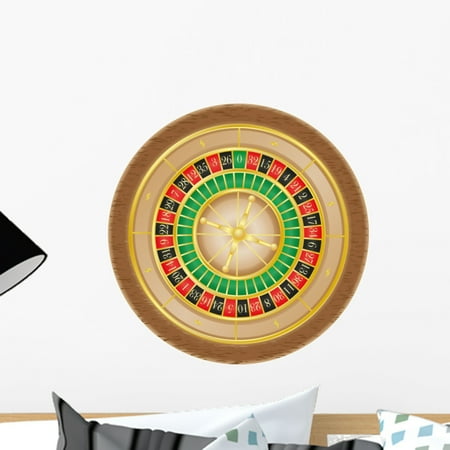 - Roulette Casino Illustration Wall Mural by Wallmonkeys Peel and Stick Graphic (18 in H x 18 in W) WM84021