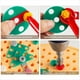 thumbnail image 5 of Caja Herramientas Juego 3D,Juguete con Taladro Eléctrico,Juego Herramientas Rompecabezas Mosaico,Caja Herramientas de Juguete de Educación Temprana para Niños de 3 A 12 Años, 5 of 5