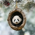 thumbnail image 5 of Animal Ornaments for Christmas Tree, Christmas Ornaments 2025 Forest Animals Little Animals Acrylic Hanging Decoration Gift for Animal Lovers Garden Trees and Home Parties, 5 of 7