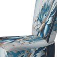 thumbnail image 4 of Designart "Cool Blue Daisy I" Chaise d'Appoint Rembourrée - Fauteuil Traditionnel pour Chambre, 4 of 7