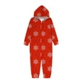 thumbnail image 2 of Odeerbi Matching Family Christmas Pajamas Sets Hooded Sleepwear Baby Child Xmas Printed Top and Pants Family Matching Jammies Set Loungewear for Kids, 2 of 3
