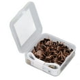 thumbnail image 3 of 100 UDS. Tachuelas para muebles, Alfileres decorativos de acero al carbono con regla para tela y reposabrazos, clavos para muebles de interior con caja de almacenamiento, 3 of 7