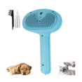 thumbnail image 1 of HAYAN Doggo Comfy Pet Spray Comb, Rechargeable Steam Pet Brush, Mist Massage Brush Dog, To Reduce Flying Hair, Remove Tangled & Loose Hair (Blue), 1 of 1