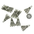 thumbnail image 1 of 10 piezas Hollow 3D Badminton Shuttlecock Birdie Sports DIY Charms Colgantes, 1 of 8
