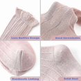thumbnail image 2 of Baby Knee High Socks Girls Tube Long Socks Boys Newborn Infants Toddlers Ruffled Socks 0-6m, 2 of 3